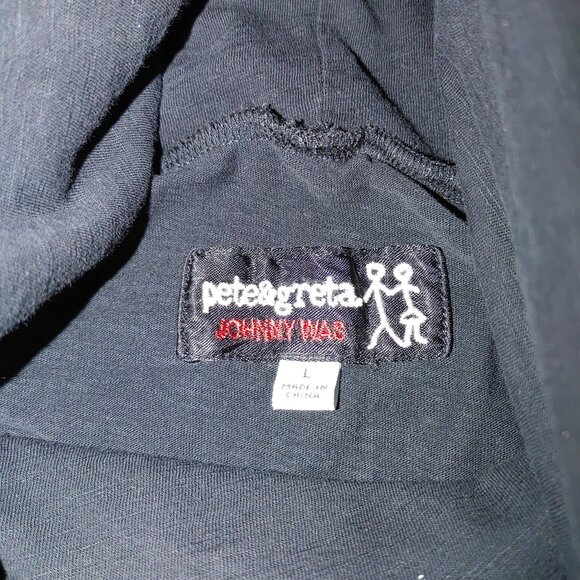 PETE & GRETA by JOHNNY WAS Woman's Long Sleeves Blouse Size L Used - Picture 6 of 6